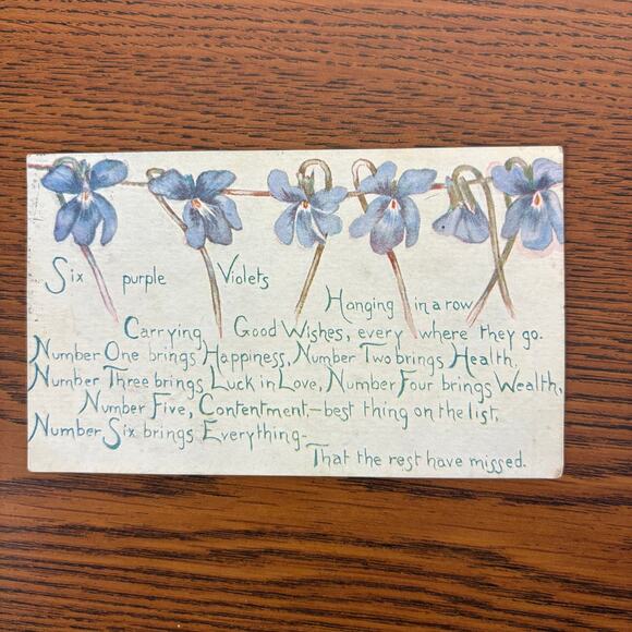 Antique Postcards Women Flowers Nature Lot of 4 Early 1900s Embossed Gilt - Picture 2 of 14